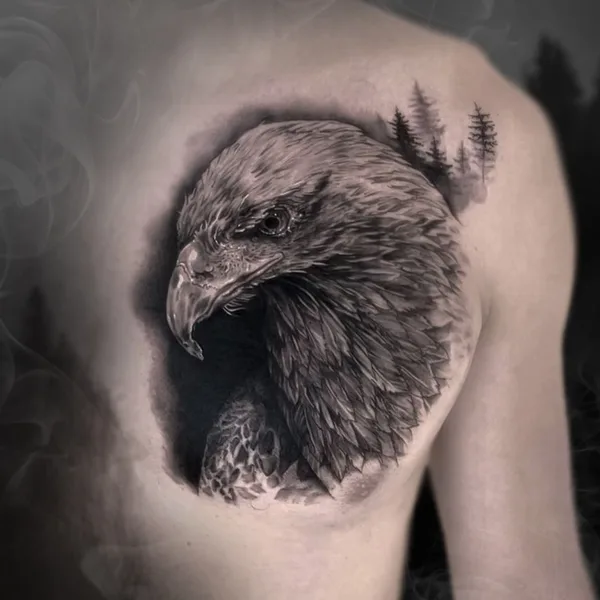 Black tattoo by Михаил Макеев in Саратов