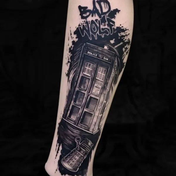 Black tattoo by Михаил Макеев in Саратов