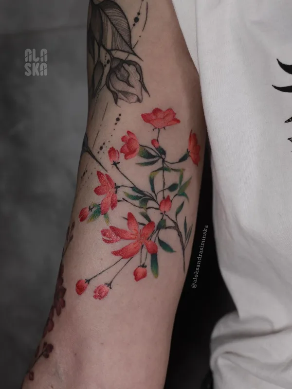 Author's Style tattoo by Aleksandra Siminska in Wrocław