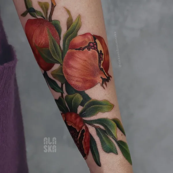 Author's Style tattoo by Aleksandra Siminska in Wrocław