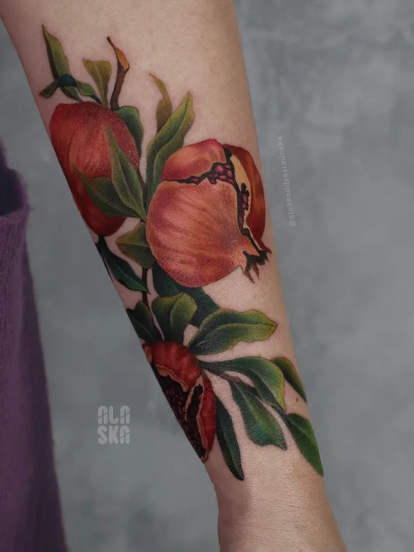 Author's Style tattoo by Aleksandra Siminska in Wrocław