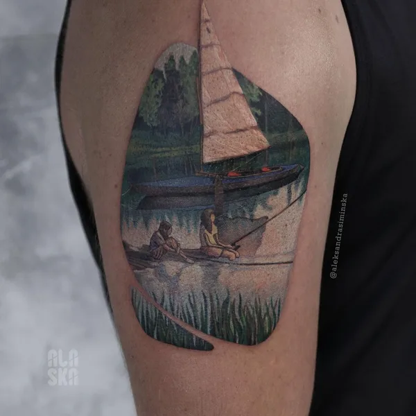 Author's Style tattoo by Aleksandra Siminska in Wrocław