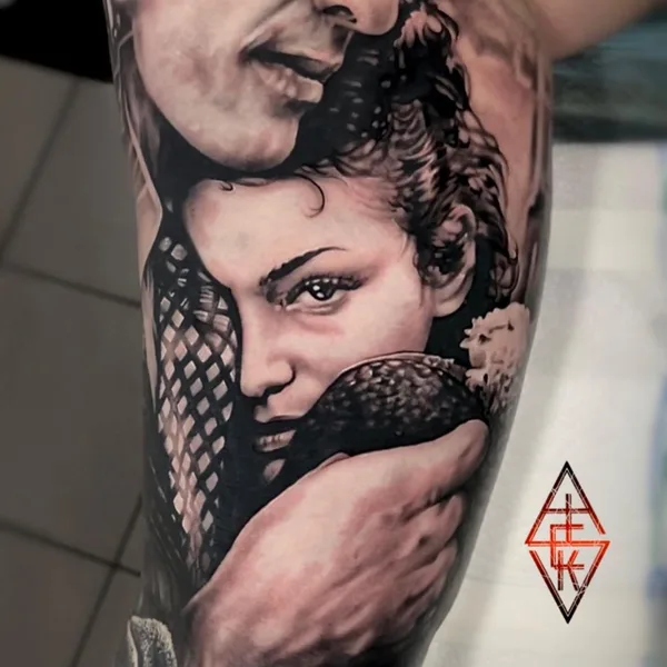 Realism tattoo by Aleksey Ovsienko in Düsseldorf
