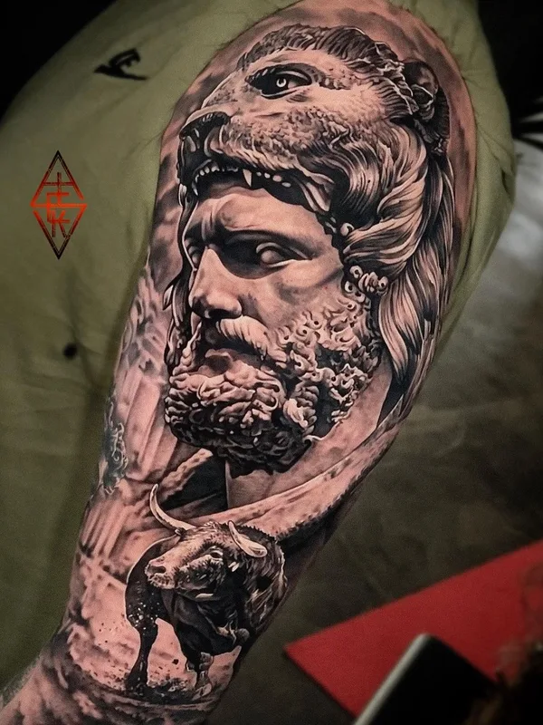 Realism tattoo by Aleksey Ovsienko in Düsseldorf