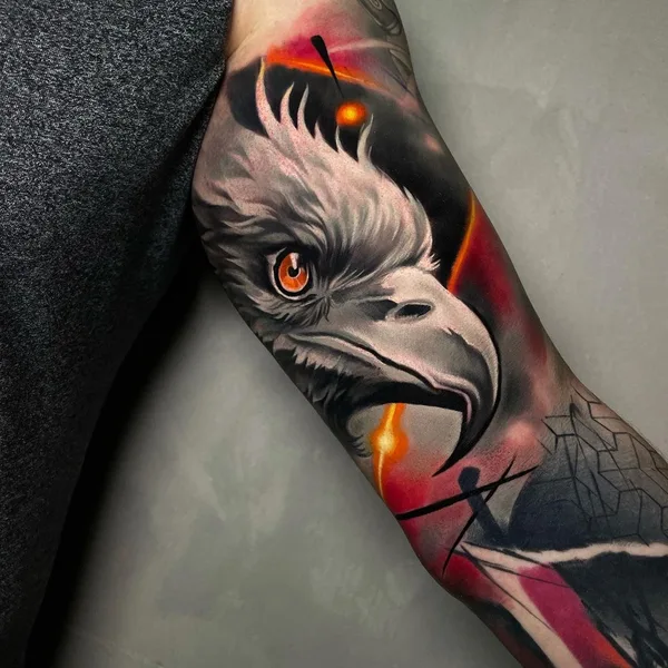 Portrait tattoo by Sergei Grevtsev in Warszawa