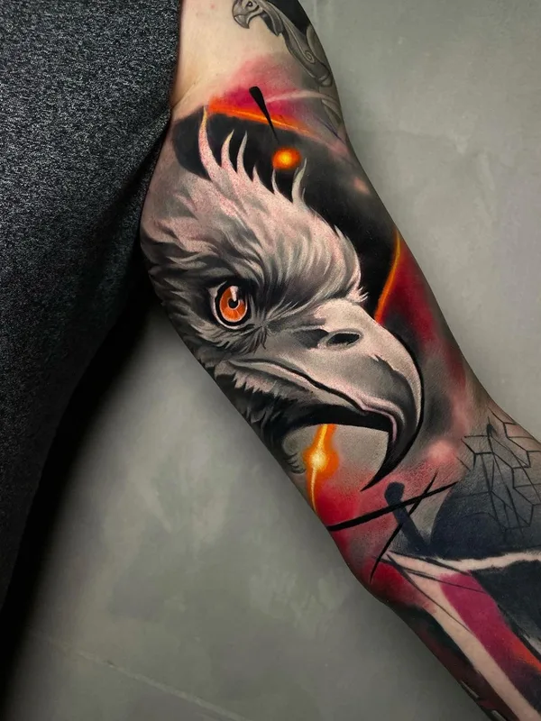 Portrait tattoo by Sergei Grevtsev in Warszawa
