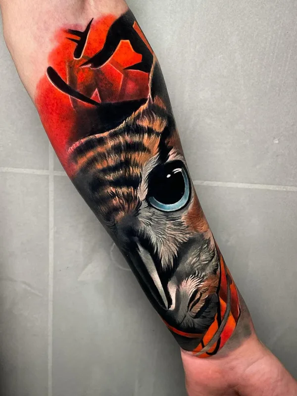 Portrait tattoo by Sergei Grevtsev in Warszawa