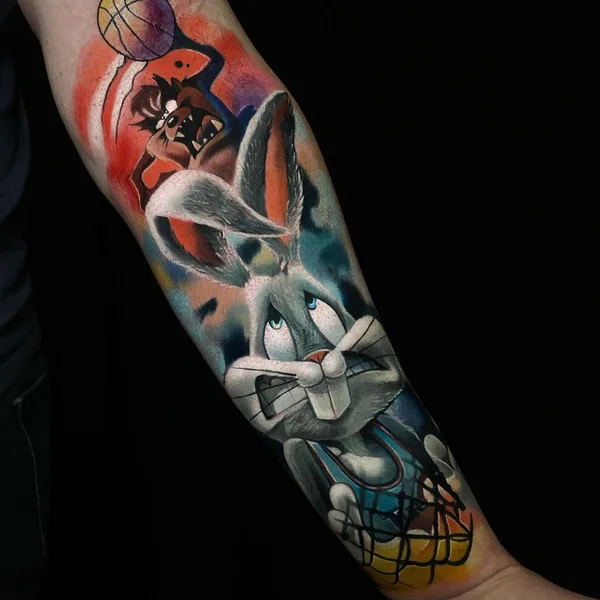 Portrait tattoo by Sergei Grevtsev in Warszawa