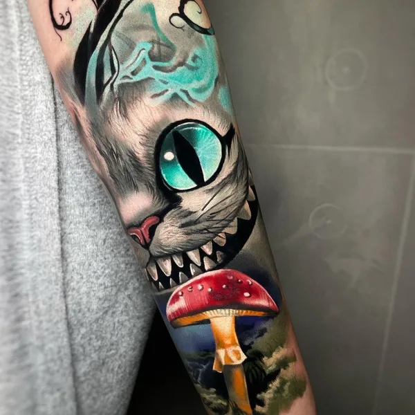 Portrait tattoo by Sergei Grevtsev in Warszawa