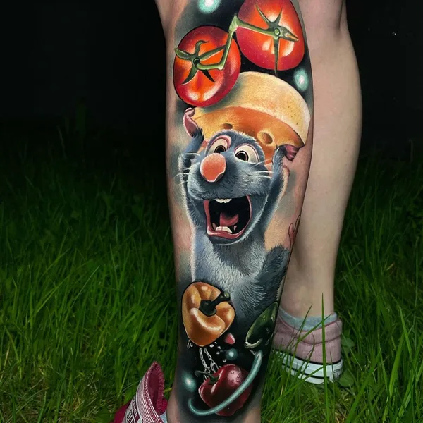 Portrait tattoo by Sergei Grevtsev in Warszawa