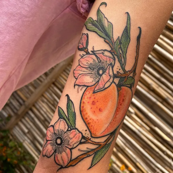 Traditional tattoo by Kirsten Grzeskowiak in Düsseldorf