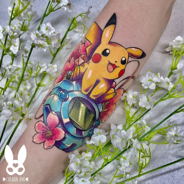 Anime tattoo by Сolada ink in Düsseldorf