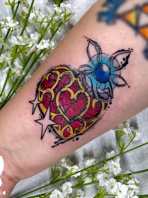 color illustrative Tatuaggio su forearm #56200 | Tatuatore Сolada ink