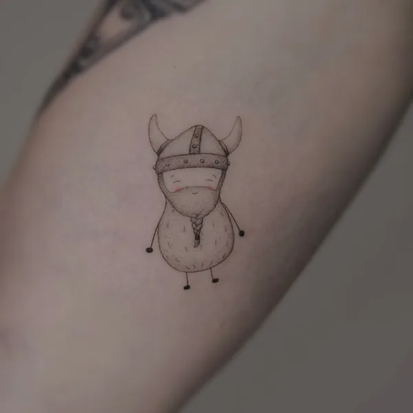 Fine Line tattoo by WING YIN in Düsseldorf