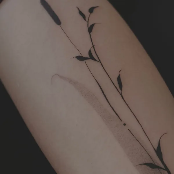 Fine Line tattoo by WING YIN in Düsseldorf