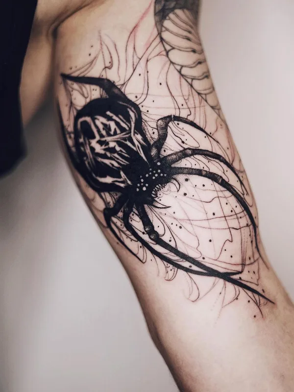 black blackwork Tatuagem em forearm #56235 | Tatuador Ira Yablokova