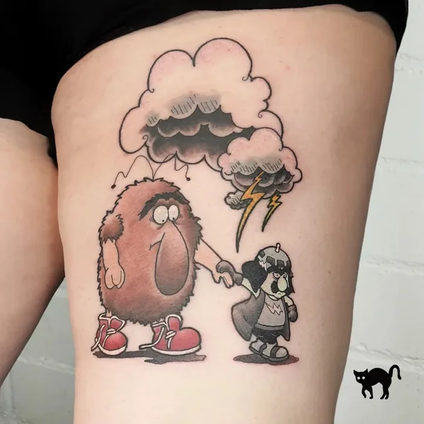 Женская tattoo by Frau Miau Tattoo in Düsseldorf