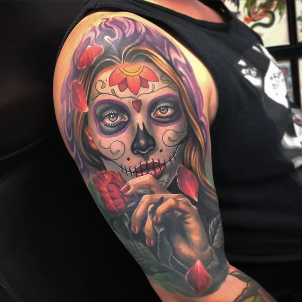 Realism tattoo by Juan Enrique Suarez  in Hialeah