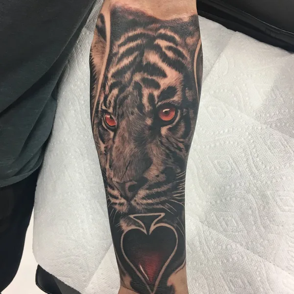 Realism tattoo by Juan Enrique Suarez  in Hialeah