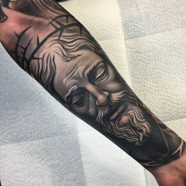 Realism tattoo by Juan Enrique Suarez  in Hialeah
