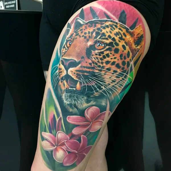 Realism tattoo by Juan Enrique Suarez  in Hialeah