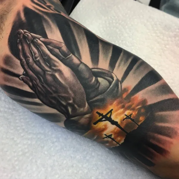 Realism tattoo by Juan Enrique Suarez  in Hialeah