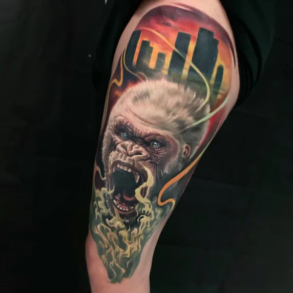 Realism tattoo by Juan Enrique Suarez  in Hialeah