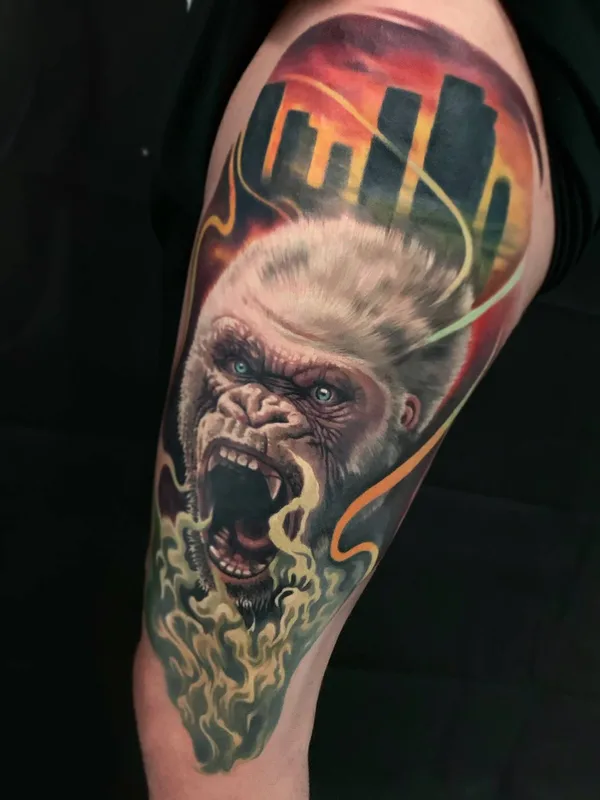 color realism Tatuaggio su upper arm #32064 | Tatuatore Juan Enrique Suarez 