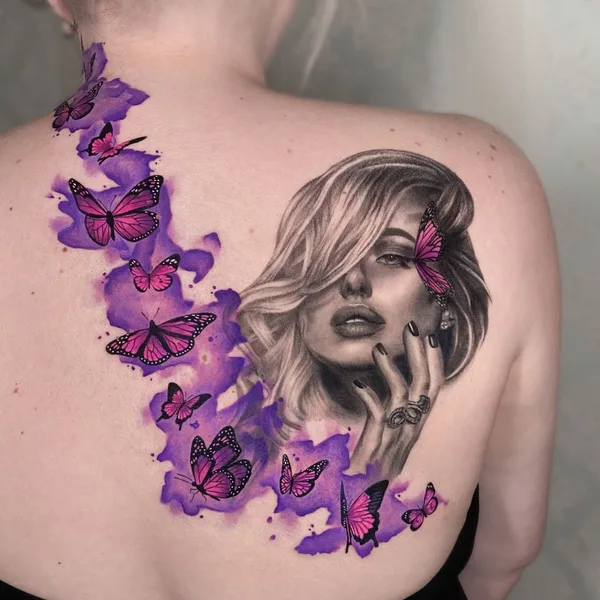 Реализм tattoo by Кристина Галиулина / Crystal Tattoo in Москва