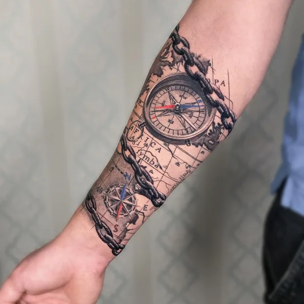 Реализм tattoo by Кристина Галиулина / Crystal Tattoo in Москва