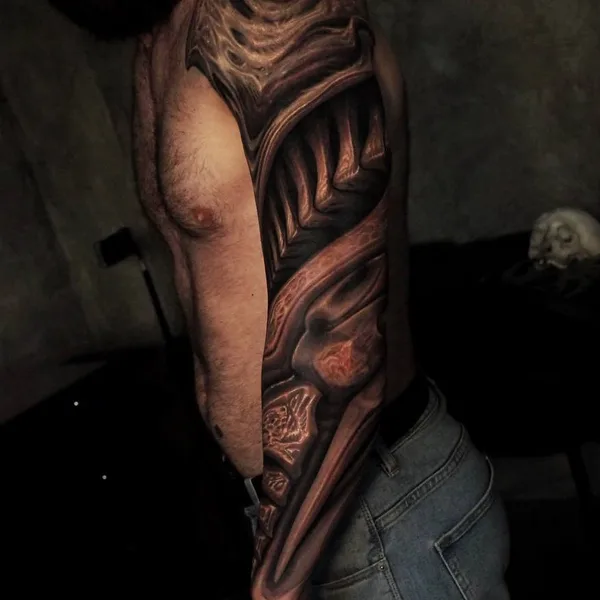 organic tattoo by Тони Рут in Moscow