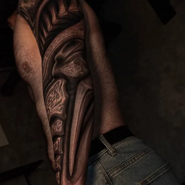 organic tattoo by Тони Рут in Moscow