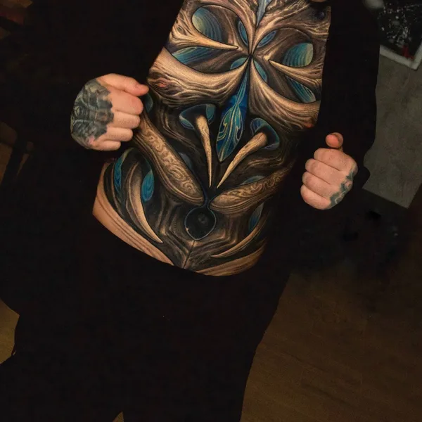organic tattoo by Тони Рут in Moscow