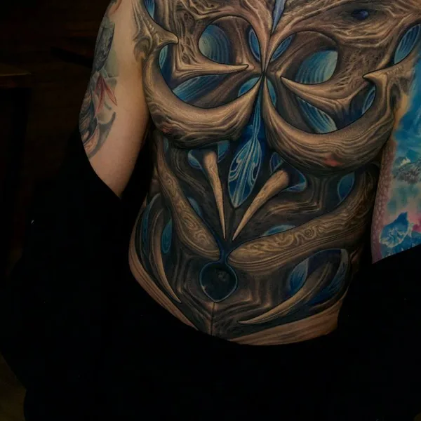 organic tattoo by Тони Рут in Moscow