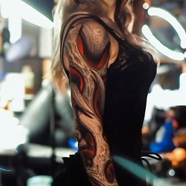 organic tattoo by Тони Рут in Moscow