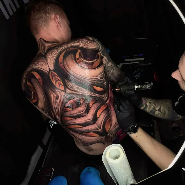 organic tattoo by Тони Рут in Moscow
