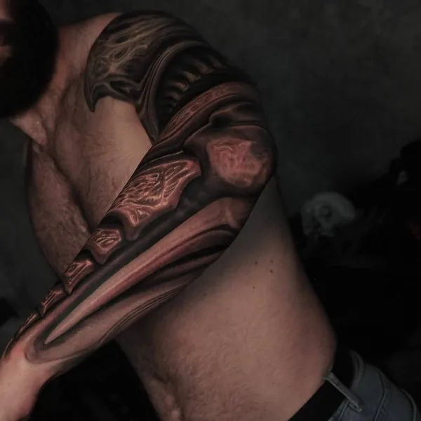 organic tattoo by Тони Рут in Moscow