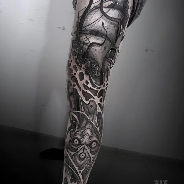 Графика tattoo by Дмитрий UGLΨX Жернова in Ростов-на-Дону