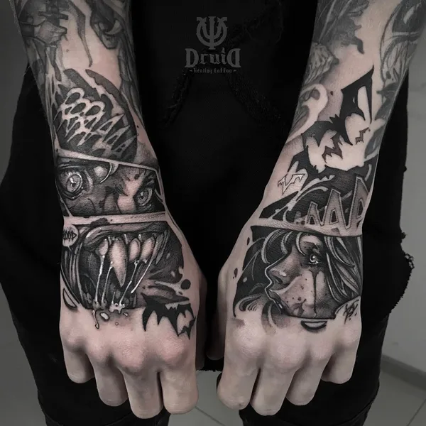 Графика tattoo by Дмитрий UGLΨX Жернова in Ростов-на-Дону