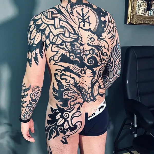 Author's Style tattoo by Никита Степаненко VikingTotem in Красноярск