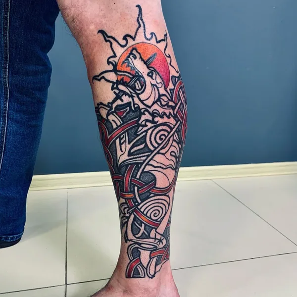 Author's Style tattoo by Никита Степаненко VikingTotem in Красноярск