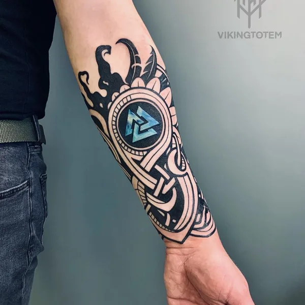Author's Style tattoo by Никита Степаненко VikingTotem in Красноярск