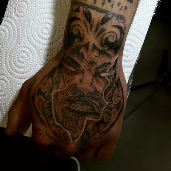 Fine Line tattoo by Alpha tattoos 