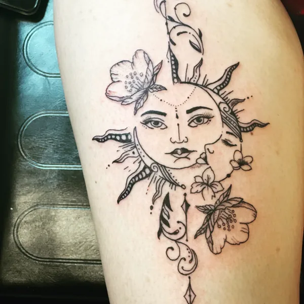Fine Line tattoo by Alpha tattoos 