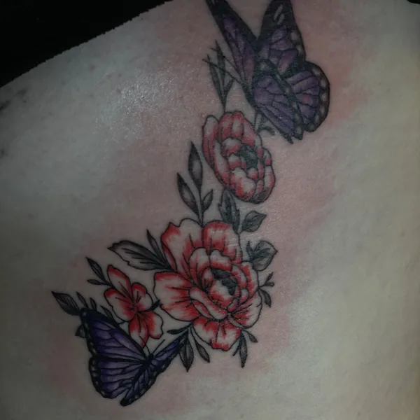 Fine Line tattoo by Alpha tattoos 