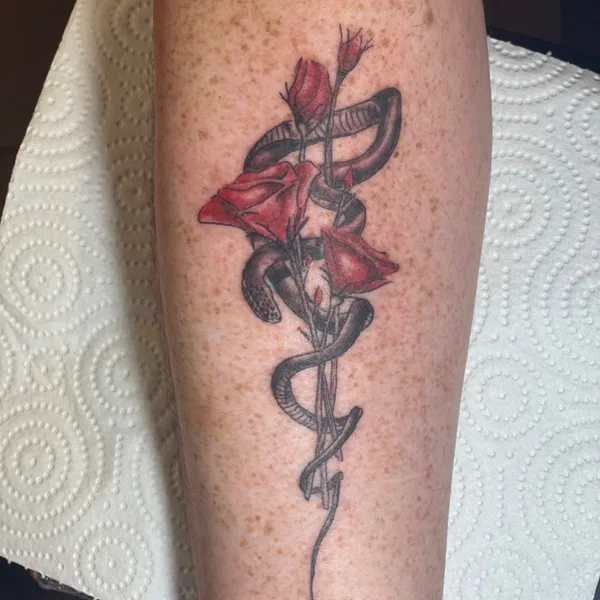 Fine Line tattoo by Alpha tattoos 