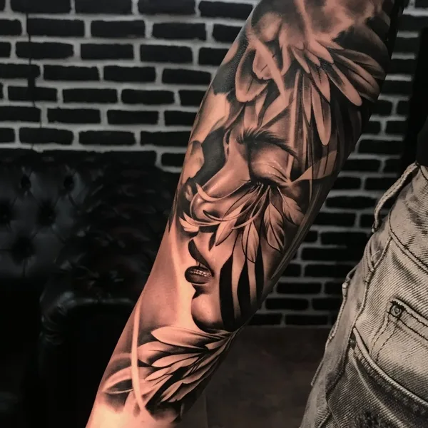 Anime tattoo by Антон Каменских  in Казань