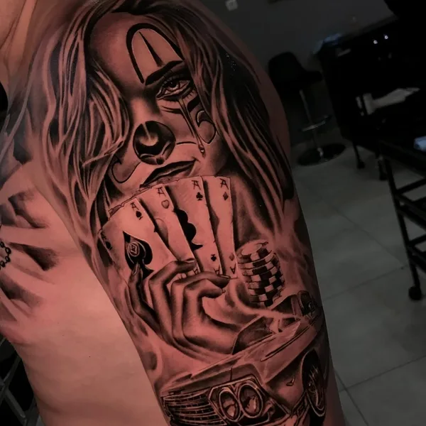 Anime tattoo by Антон Каменских  in Казань