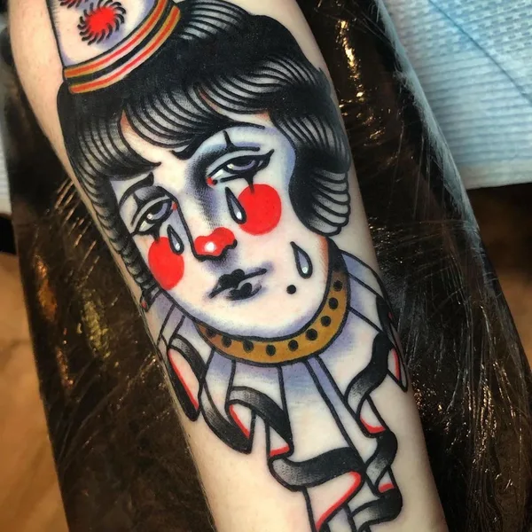 Traditional tattoo by Joe Mallard in Salem