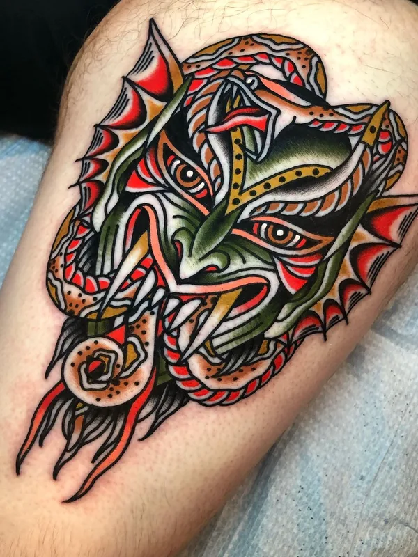 Традиционная tattoo by Joe Mallard in Salem